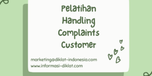 Pelatihan Handling Complaints Customer