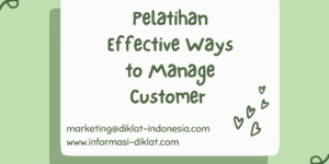 Pelatihan Effective Ways to Manage Customer Receivables