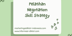 Pelatihan Negotiation Skill Strategy