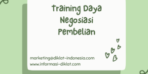 Training Daya Negosiasi Pembelian