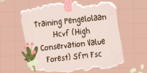Training Pengelolaan Hcvf (High Conservation Value Forest) Sfm Fsc